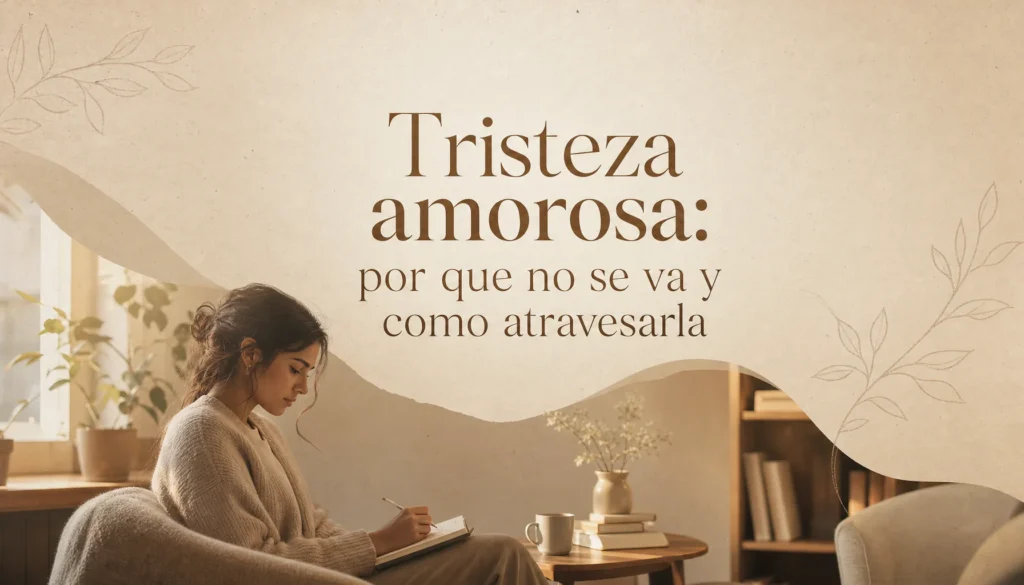 Tristeza amorosa: por que no se va y como atravesarla - Qualia Psicologia